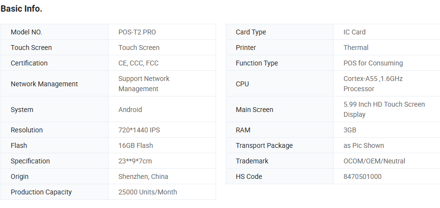 POS Terminal with 58mm Thermal Receipt Printer - Image 5