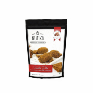 Nutiko Caramel Biscuit Chocolate Coated Dates with Almond