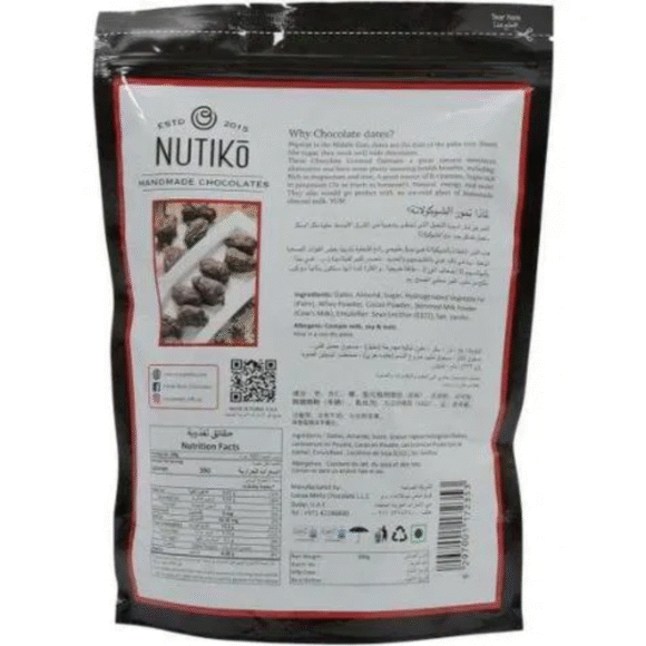 Nutiko Dark Chocolate Coated Dates with Almond - Image 2